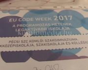 Pár mondatban a Code Week-ről (Takácsné Ludvig Ottília, Appl Szilvia)